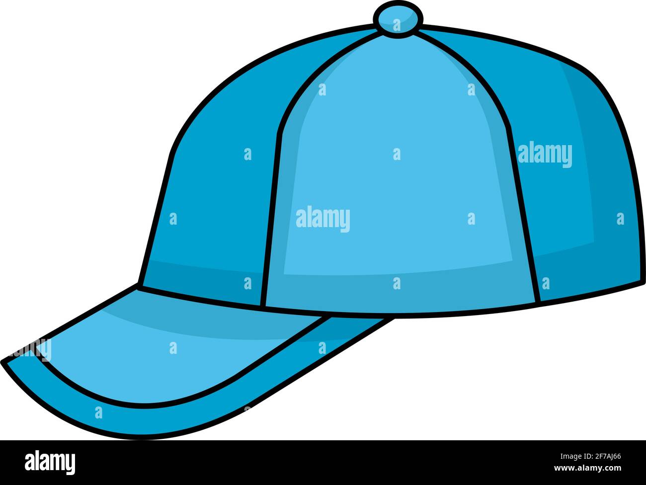 blue cap on white background Stock Vector Image & Art - Alamy