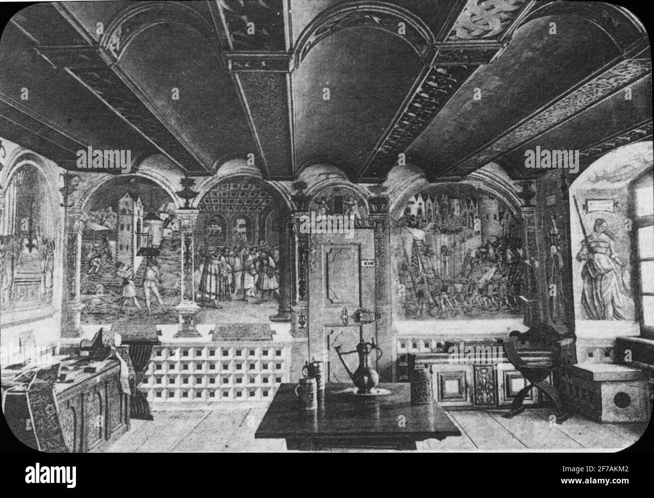Monastery of st georgen Black and White Stock Photos & Images - Alamy