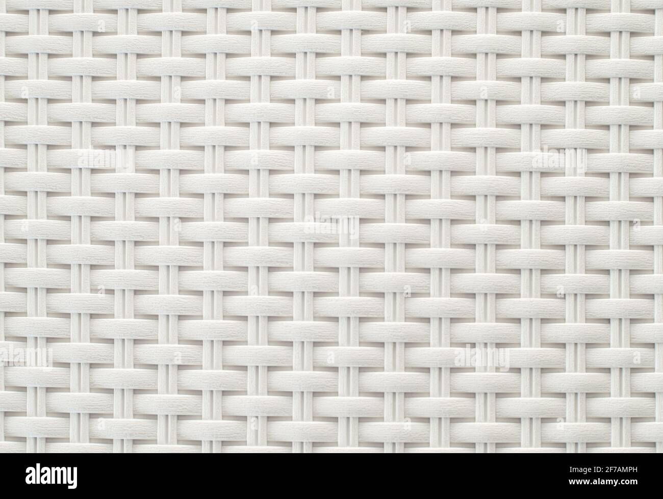background from the texture of wicker white plastic Stock Photo