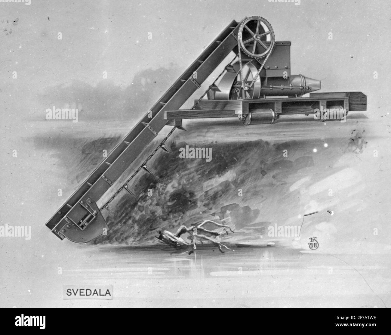 Harvesting peat machine hi-res stock photography and images - Alamy