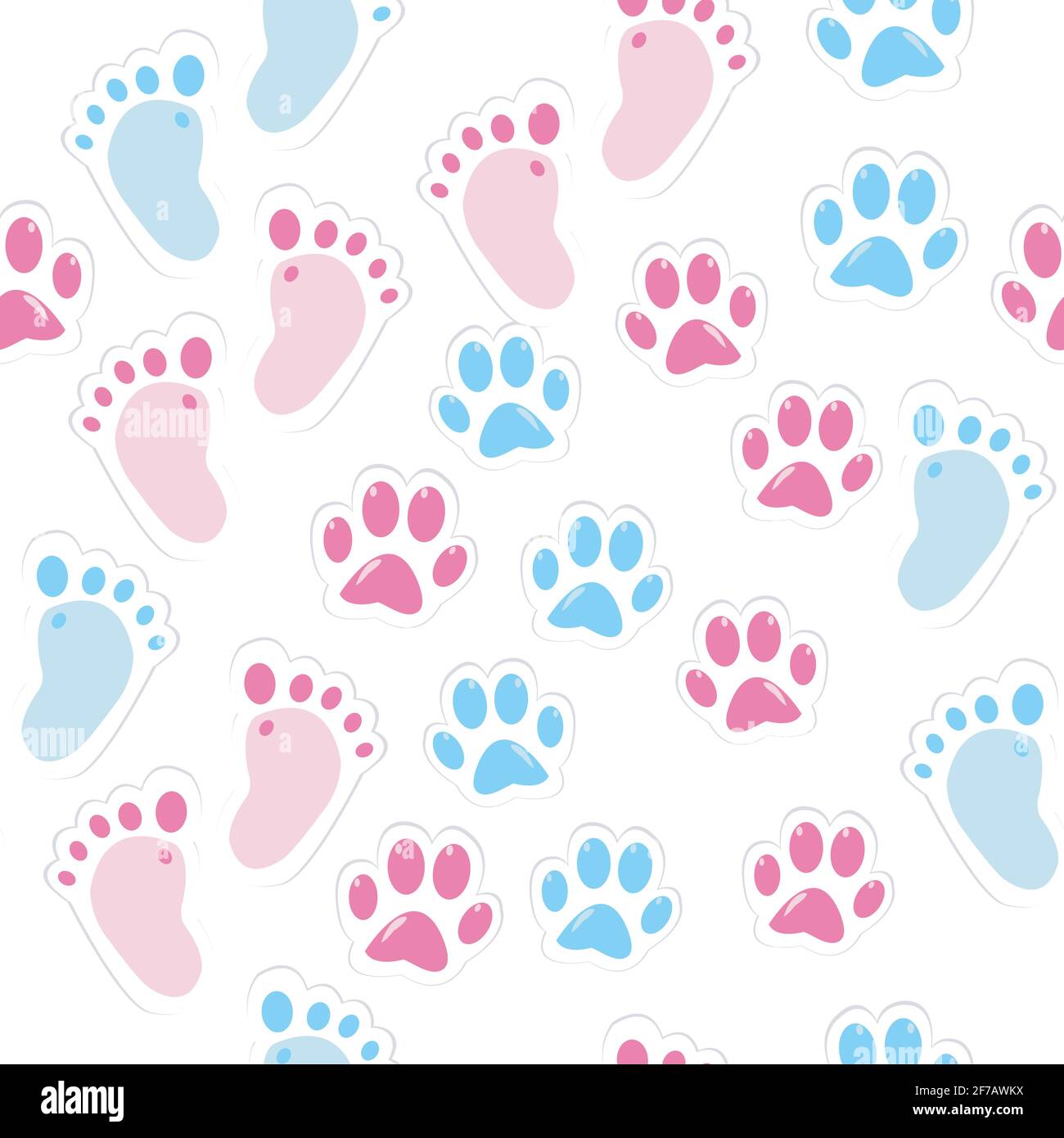 Baby footprints Cut Out Stock Images & Pictures Alamy
