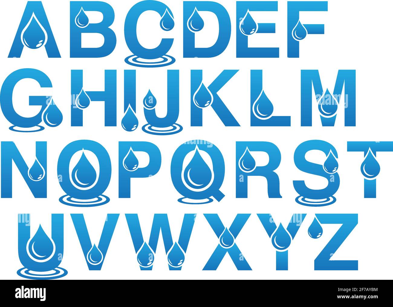 English alphabets vector hi-res stock photography and images - Page 2 -  Alamy