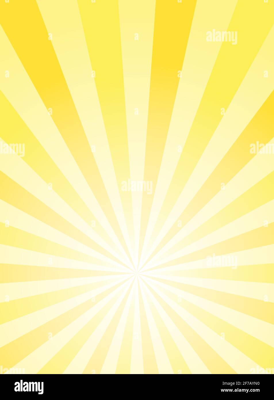 Sunlight vertical abstract background. Gold yellowcolor burst background. Vector illustration. Sun beam ray sunburst pattern background. Retro bright Stock Vector