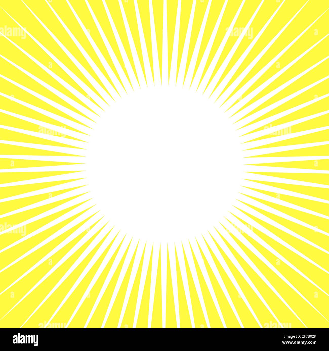 Sunlight rays background. Yellow and white color burst horizontal background.  Vector illustration. Sun beam ray sunburst pattern background. Retro bri  Stock Vector Image & Art - Alamy