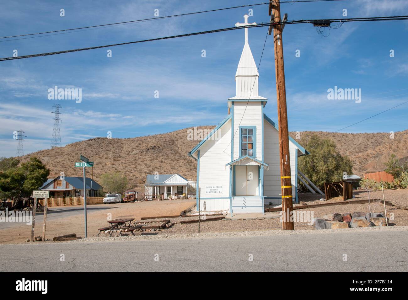 Randsburg is an old mining town in Kern County, CA, USA that at one point moved millions of