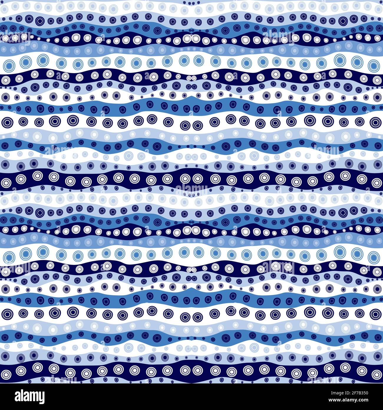 Abstract blue wavy ocean background Stock Vector Image & Art - Alamy