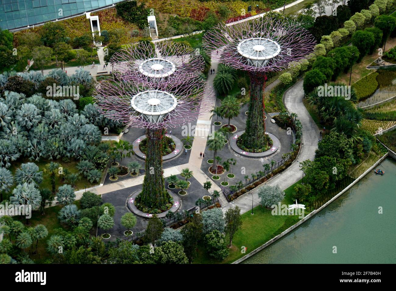 Gardens by the Bay, Singapore Stock Photo