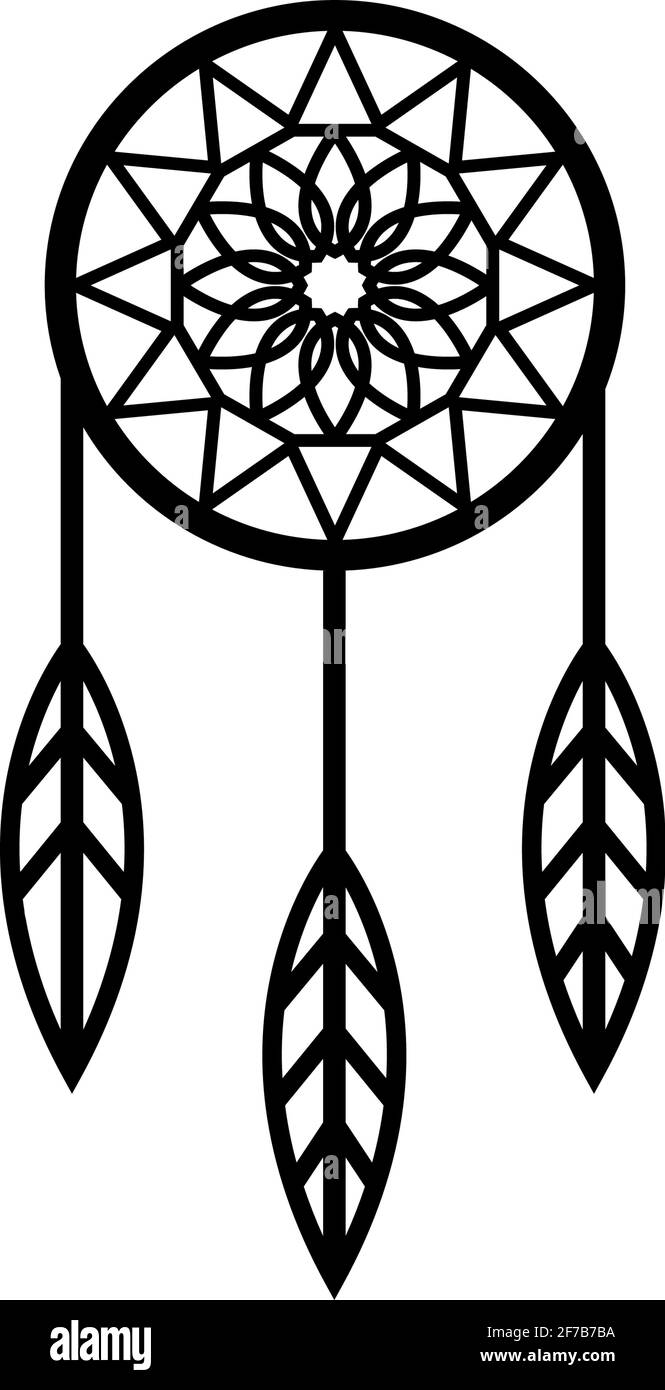 Dream catcher icon design template vector Stock Vector Image & Art - Alamy