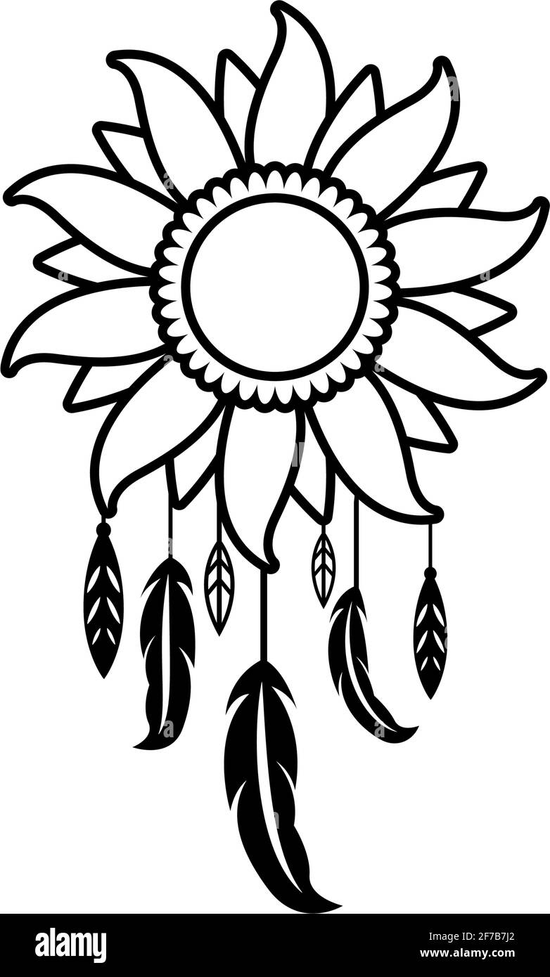 Dream catcher icon design template Royalty Free Vector Image