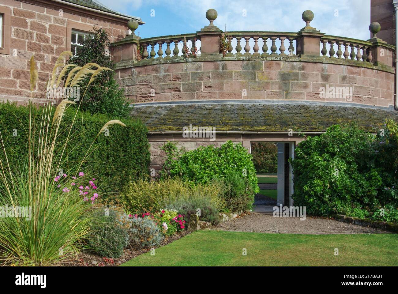 Paxton House, Berwickshire, Borders, Scotland; a neo Palladian mansion