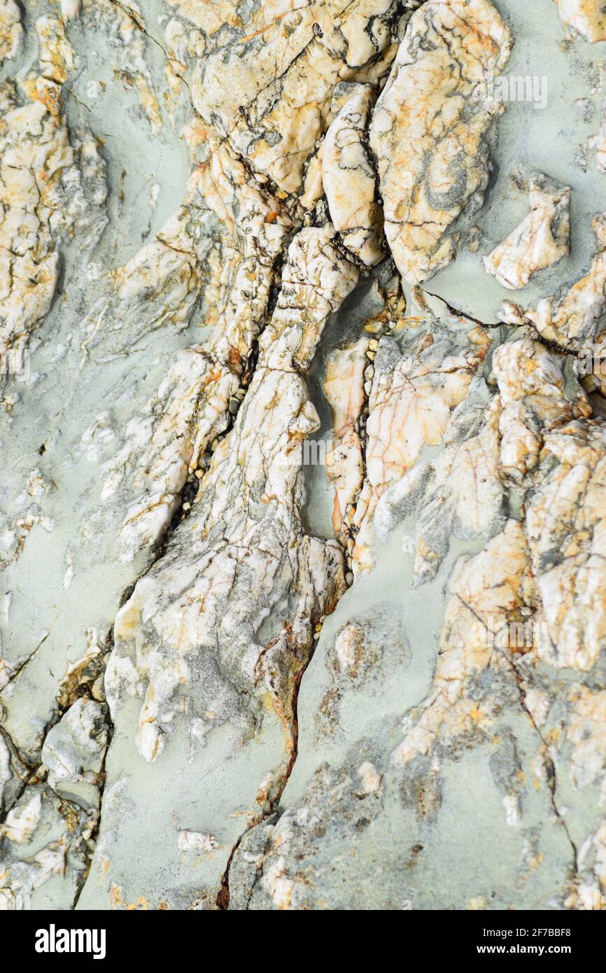 Cracked stone rock in hi-res stock photography and images - Alamy