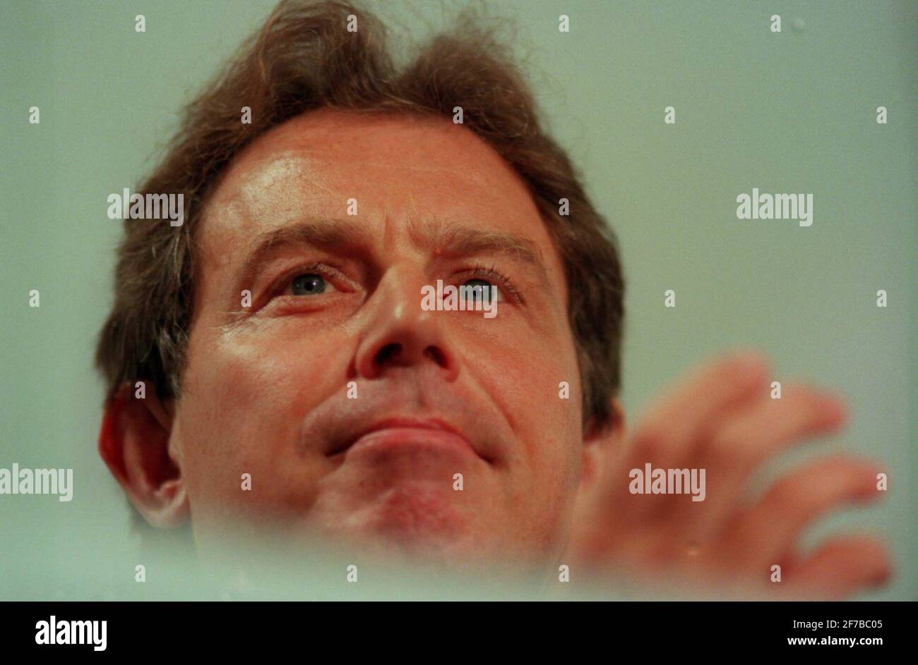 Tony Blair Labour Leader MP Stock Photo