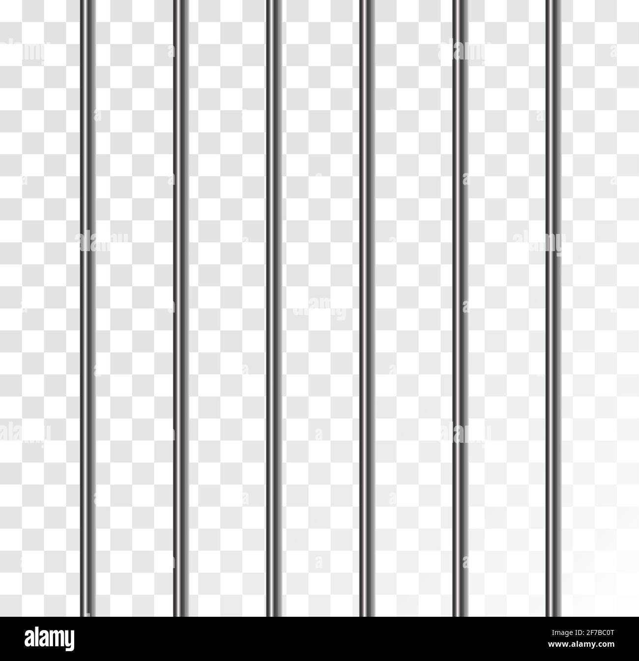Jail cell bars transparent Stock Vector Images Alamy
