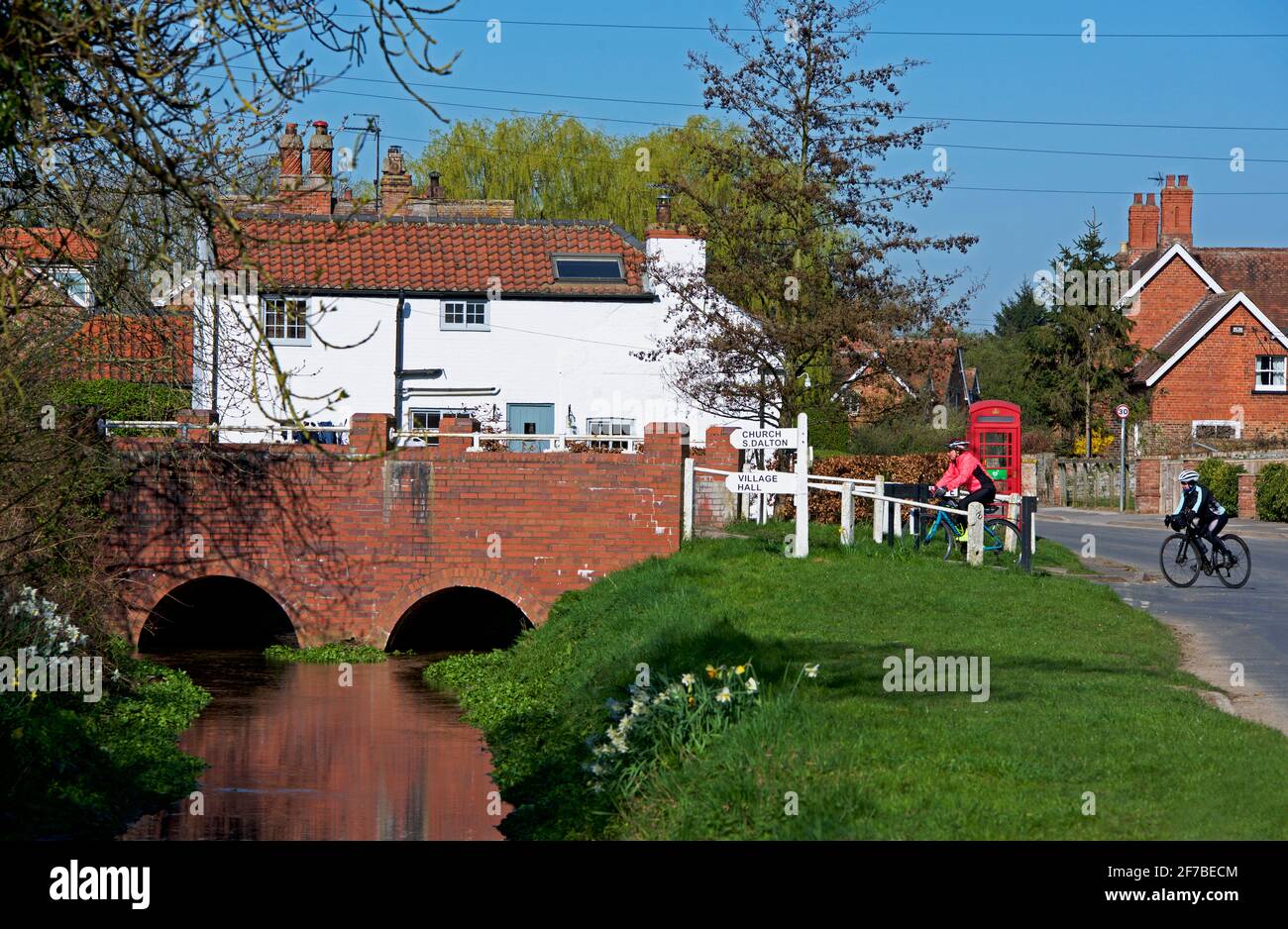 Bryan Mills Beck, running through the village of Lockington, East