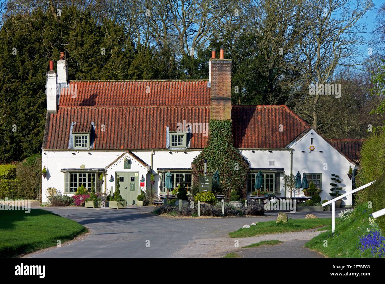 The Pipe & Glass pub in the village of South Dalton, East Yorkshire