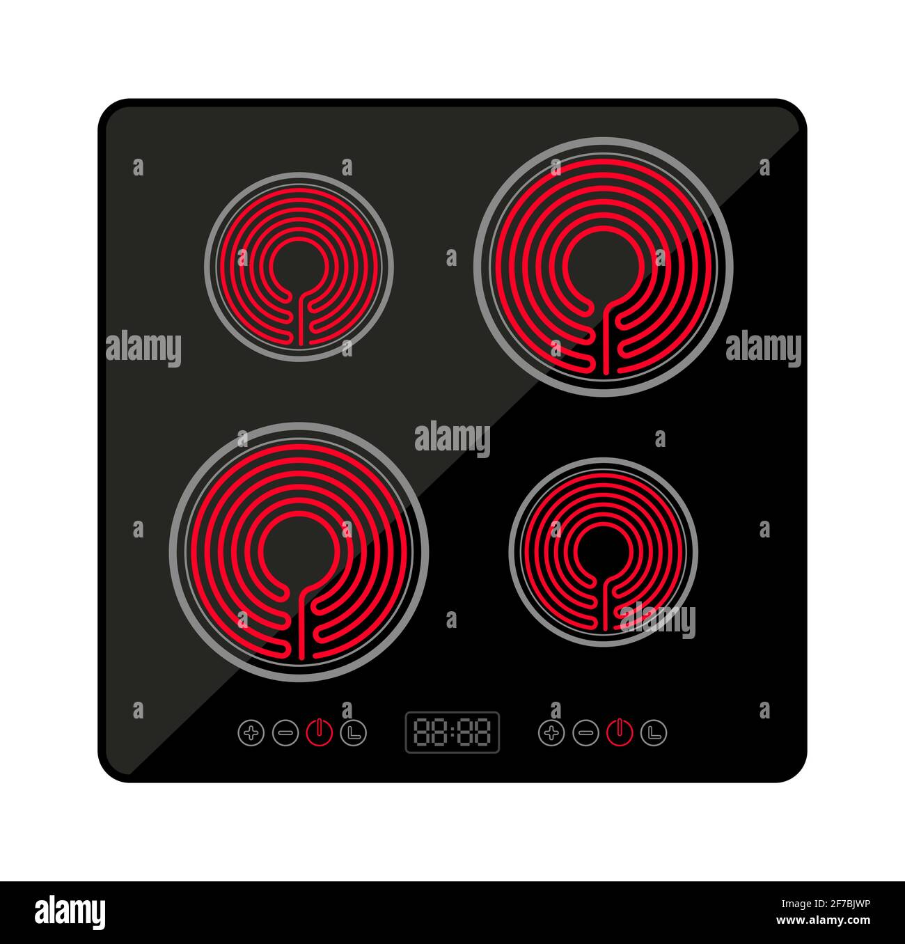 https://c8.alamy.com/comp/2F7BJWP/induction-stove-cooker-electric-hob-heater-cooctop-ceramic-electric-induction-stove-spiral-top-view-2F7BJWP.jpg