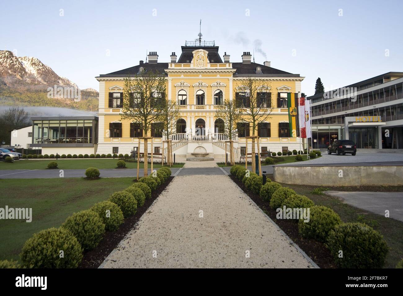 Villa Seilern, Austria, Upper Austria, Salzkammergut, Bad Ischl Stock Photo