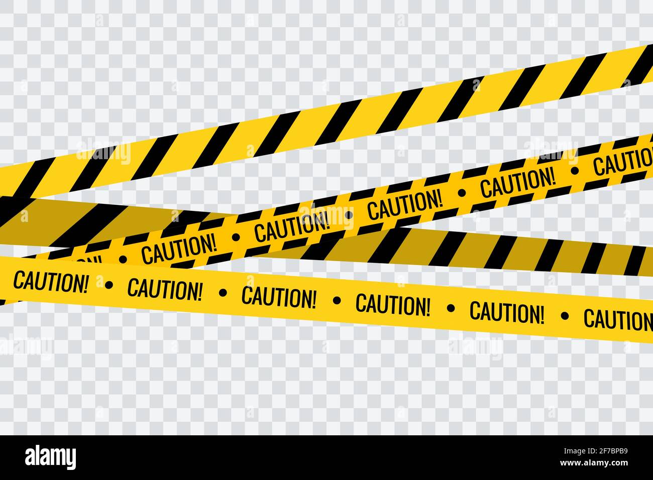 Caution tape stripe danger line. Police hazard do not cross yellow tape safety warning Stock Vector