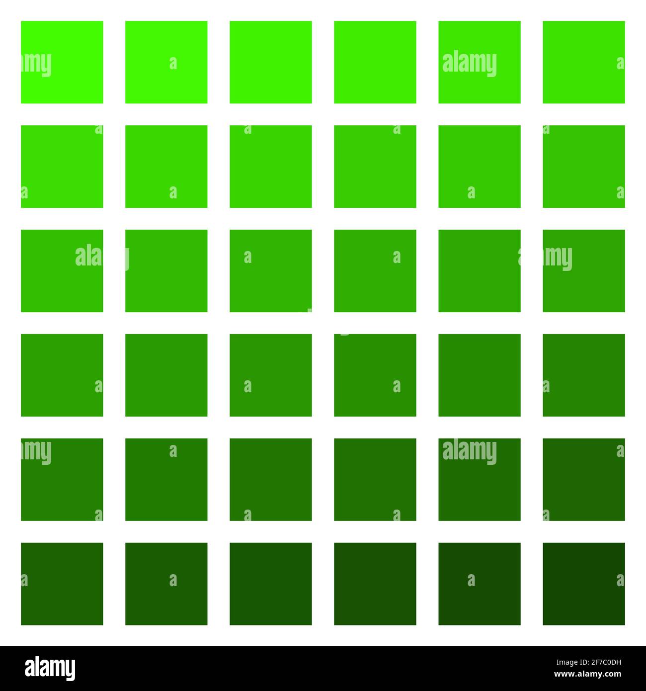 Green on sale colour charts