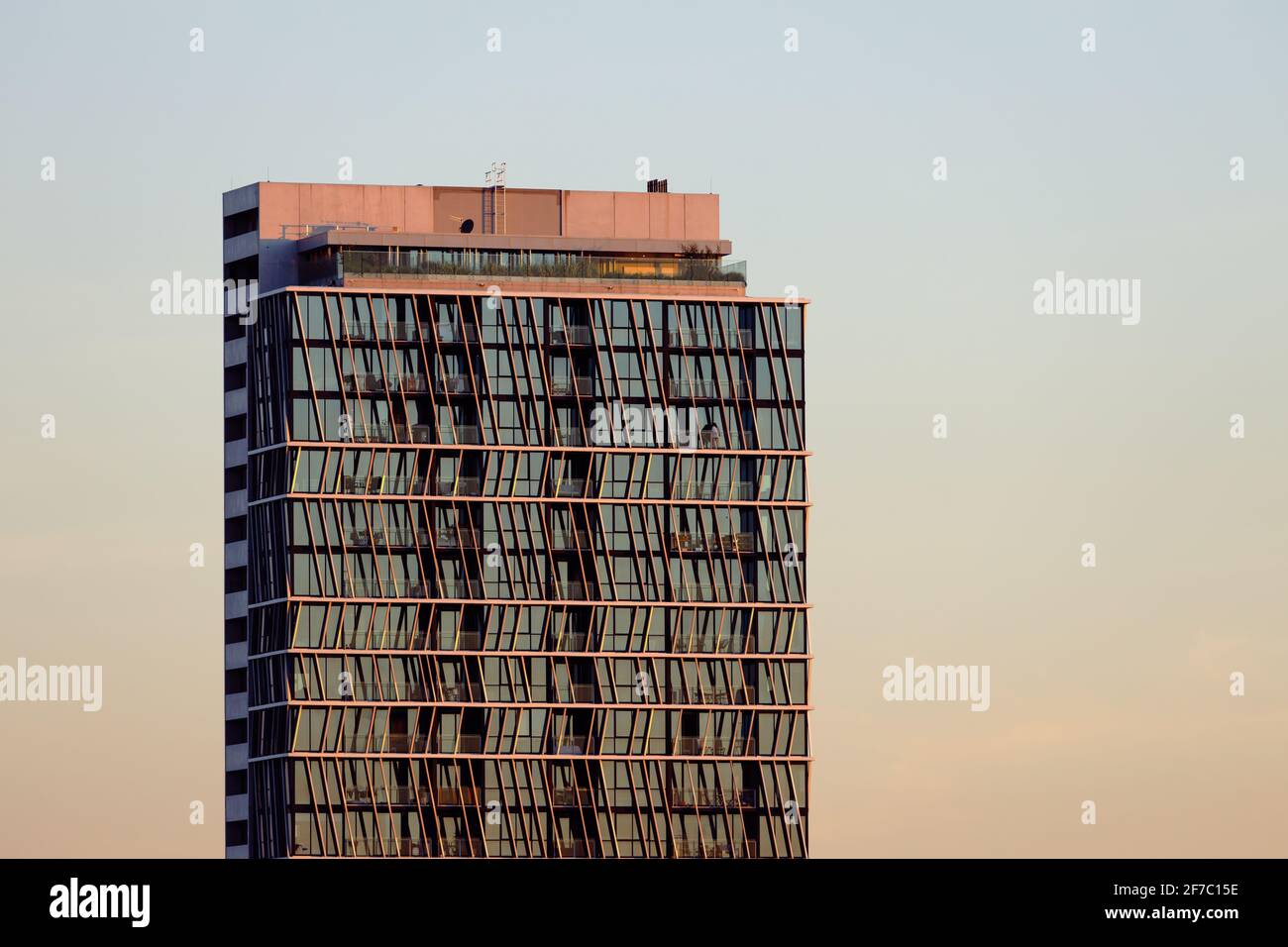 A general view of an apartment in South Melbourne Stock Photo