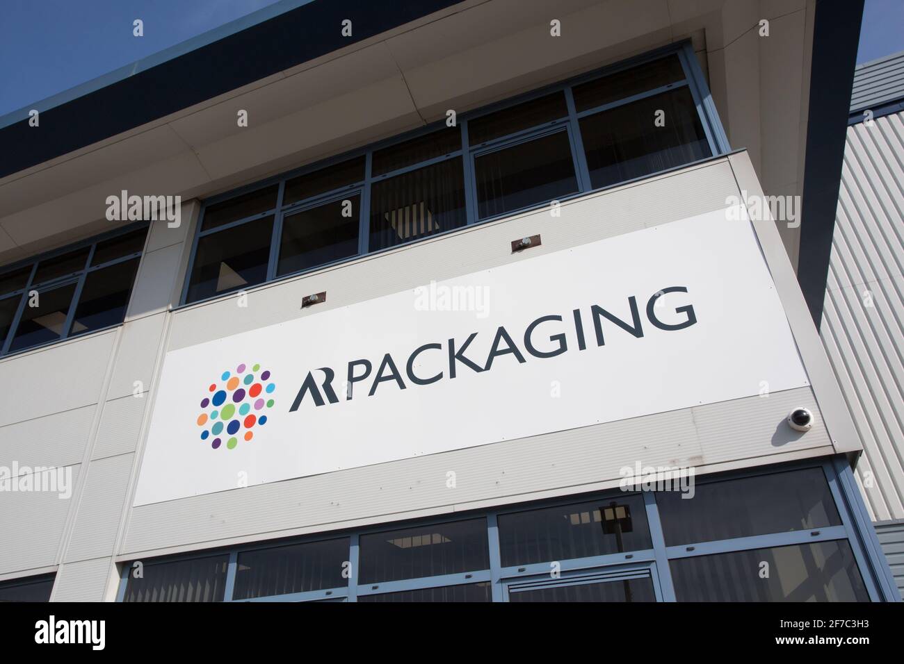 AR Packaging, Godmanchester Stock Photo - Alamy