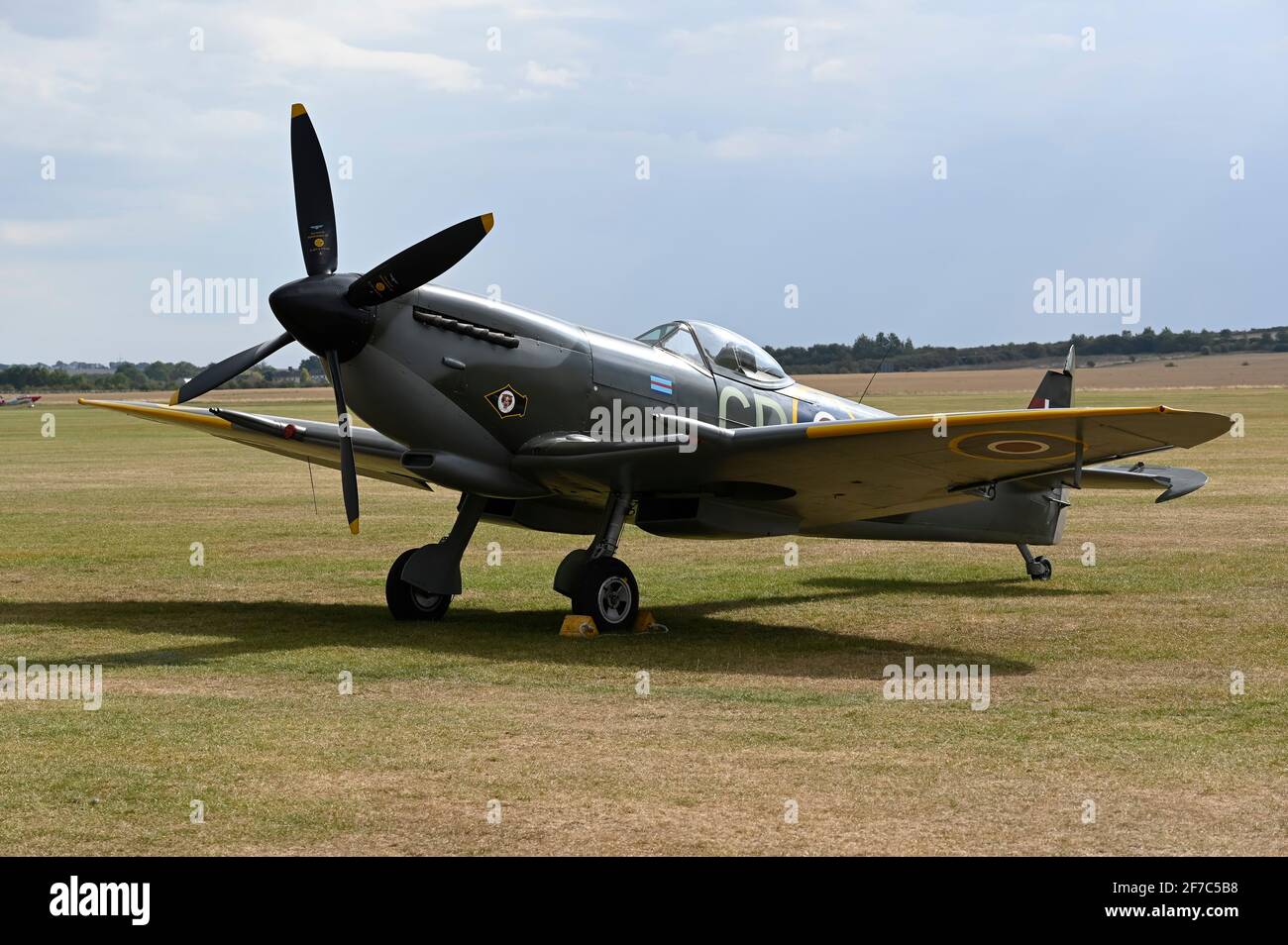 Duxford battle of Britain Airshow Stock Photo Alamy