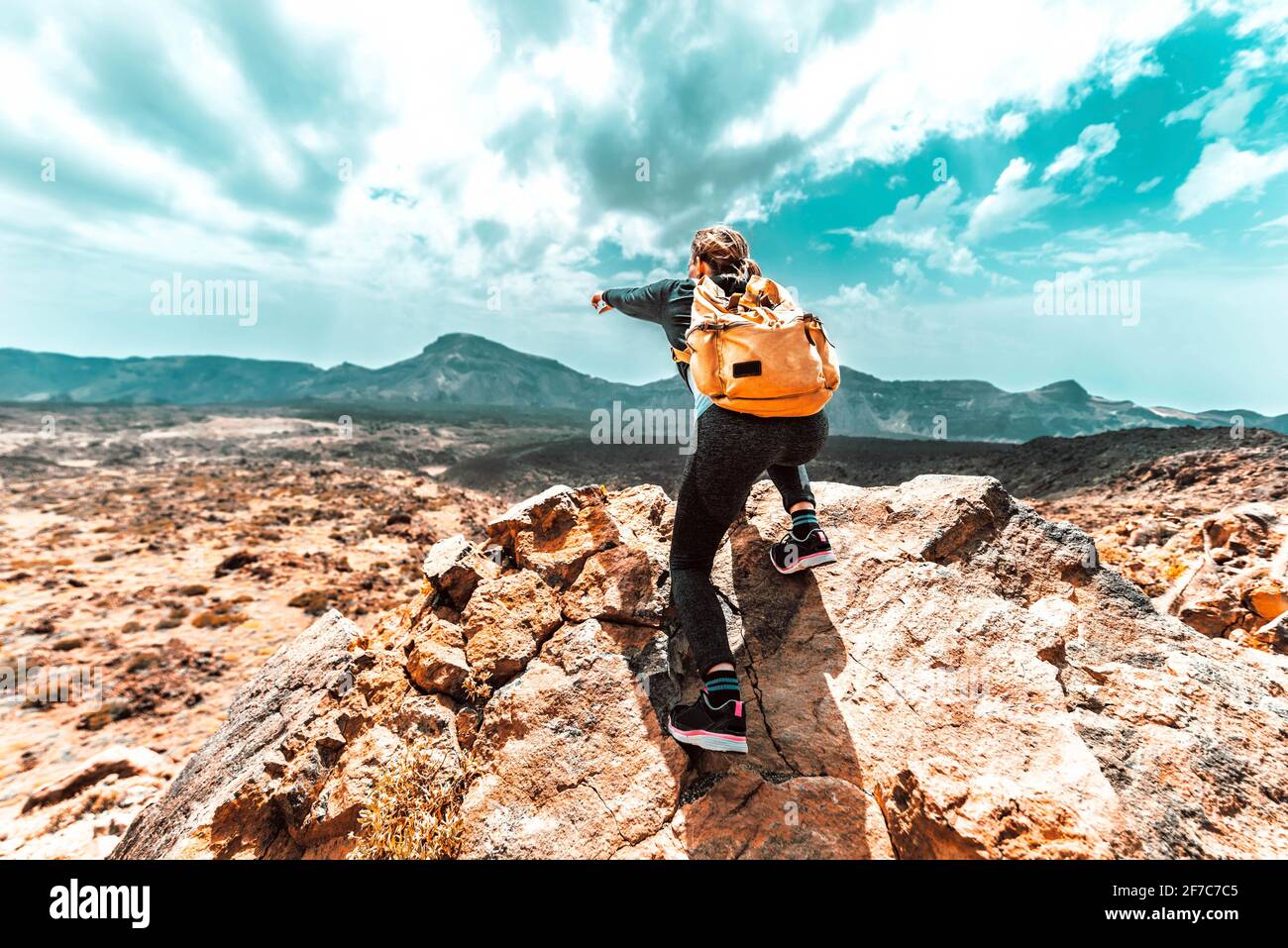 Successful hiker hi-res stock photography and images - Alamy