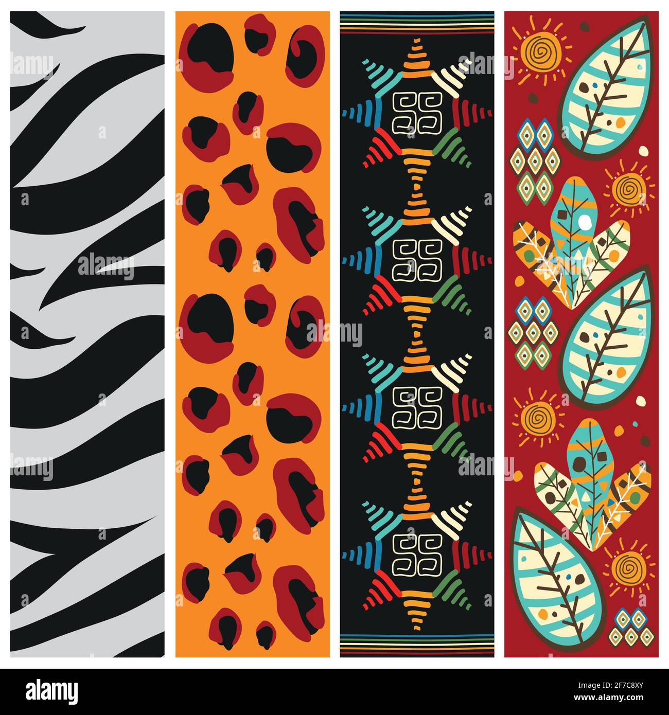 african art patchwork Stock Vector Image & Art - Alamy