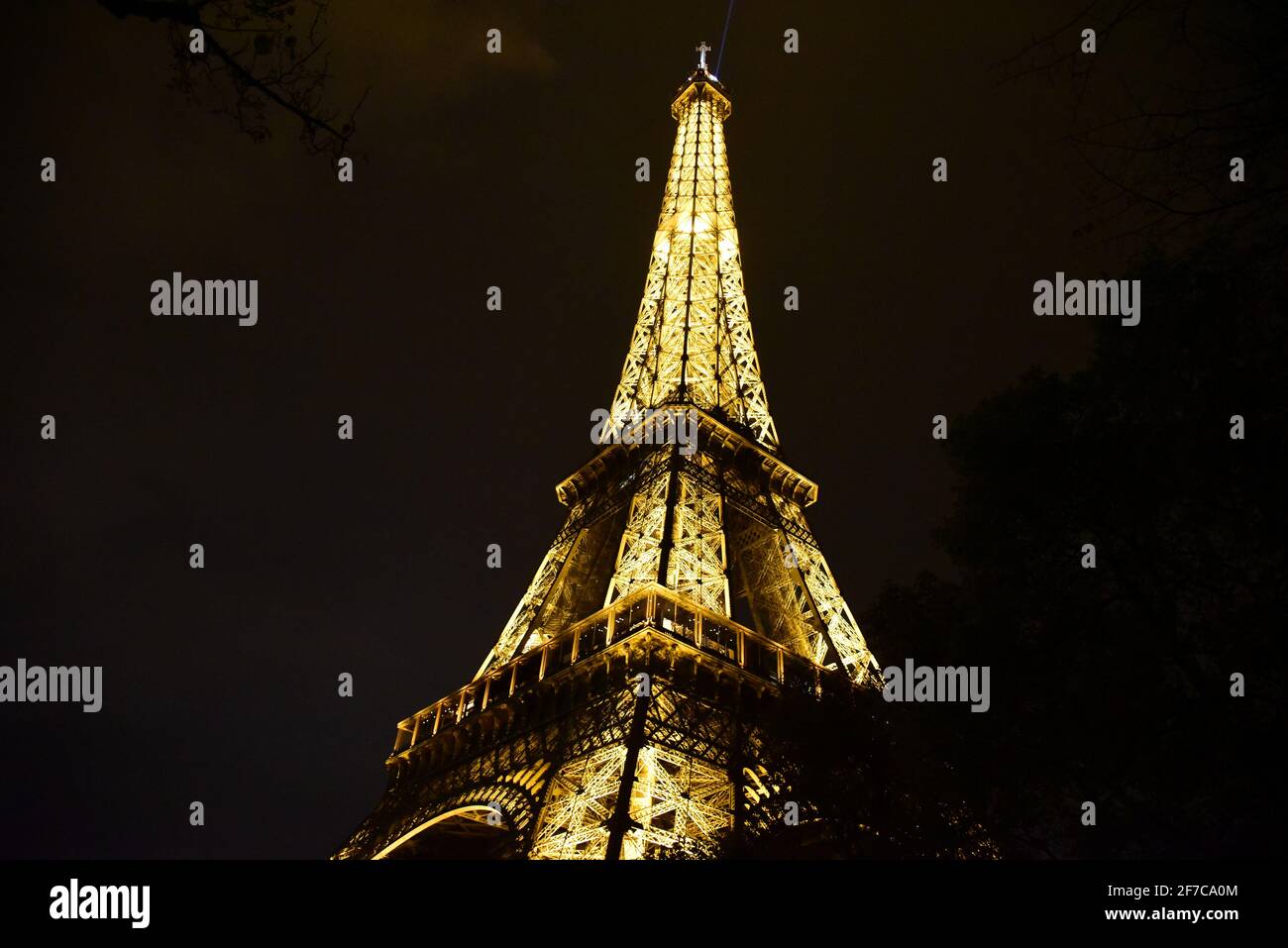 La tour Eiffel, Eiffel Tower, Paris, France Stock Photo