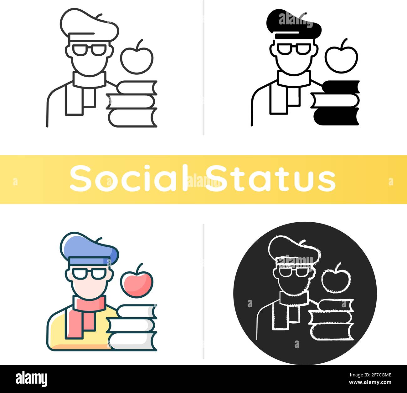 Intelligentsia Stock Vector Images Alamy