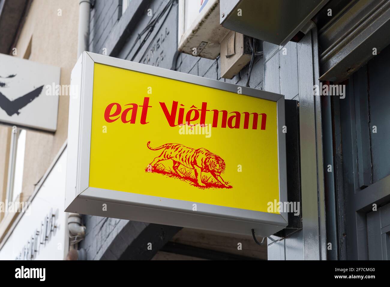 Eat Vietnam is a Vietnamese restaurant on the Pershore Road, Stirchley, Birmingham,UK Stock Photo