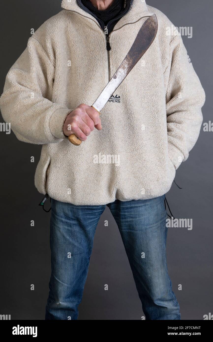 Man machete hires stock photography and images Alamy
