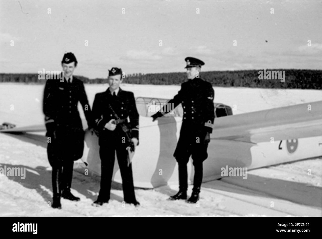 Three gliders Black and White Stock Photos & Images - Alamy