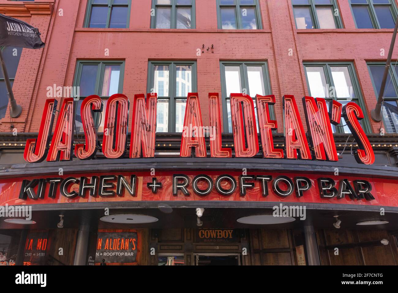 Jason Aldean's Kitchen and Rooftop Bar is the country music singer's