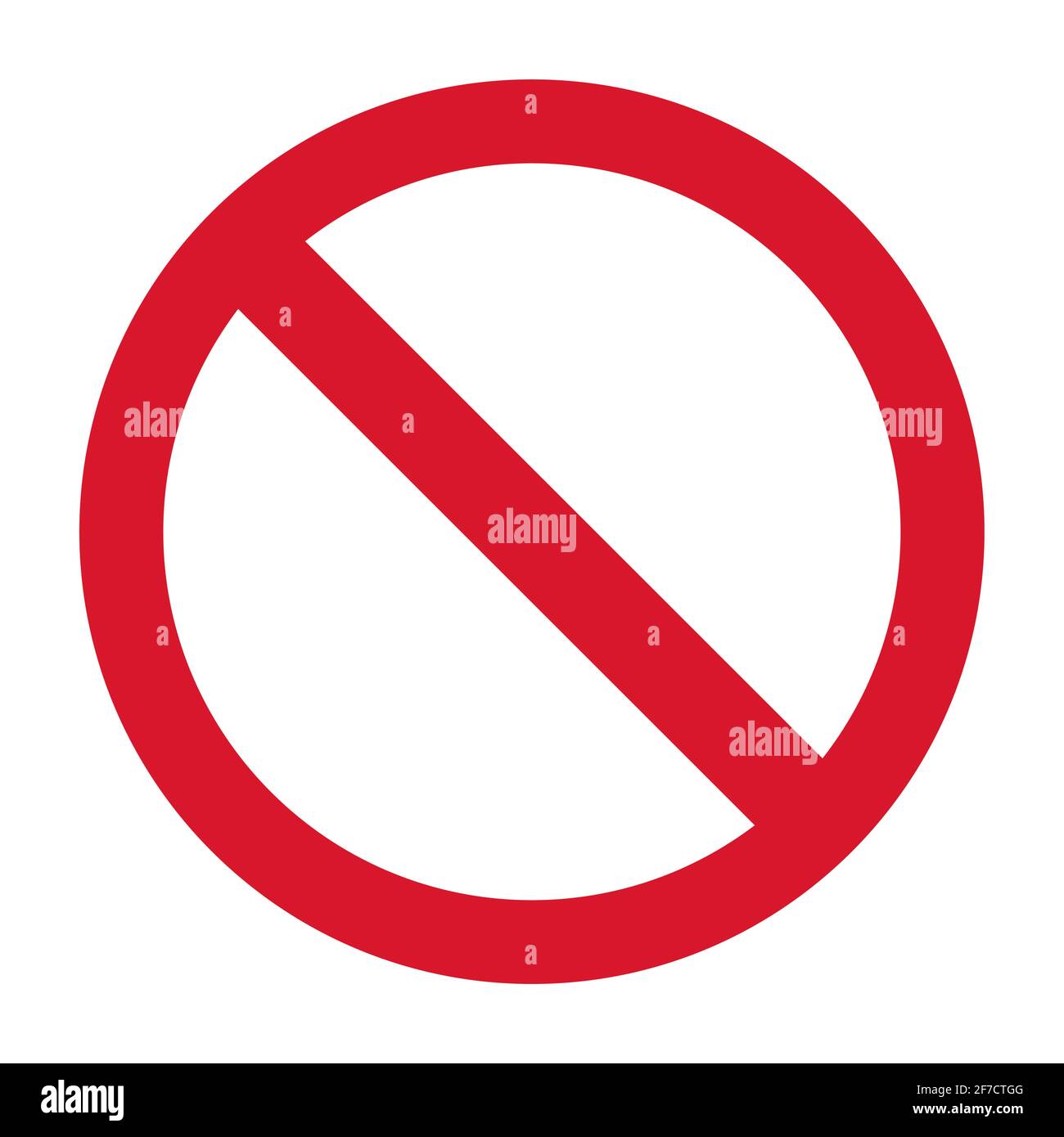 Flat Stop Icon isolated on white background. Modern vector illustration . Stock Vector