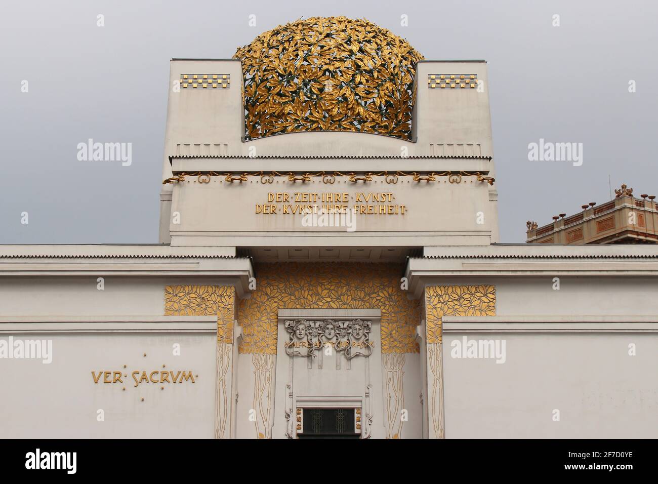 art-nouveau-building-secession-palace-in-vienna-austria-stock-photo
