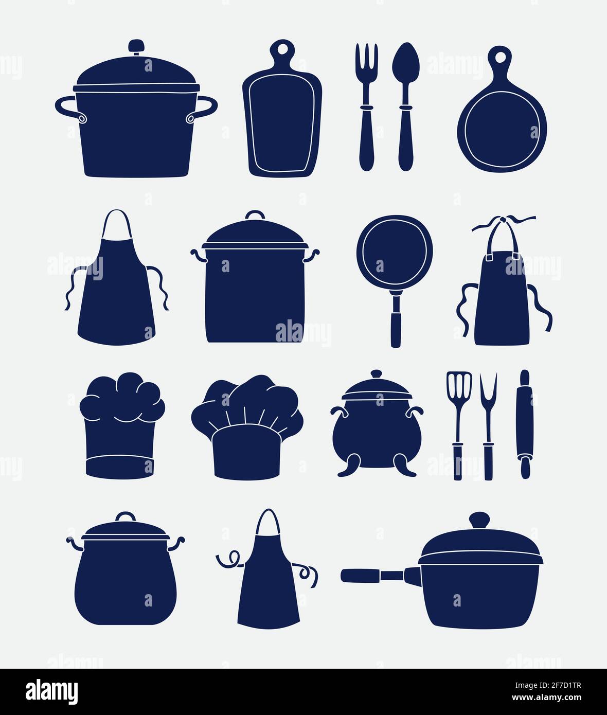 Kitchen equipment set Stock Vector Image & Art - Alamy