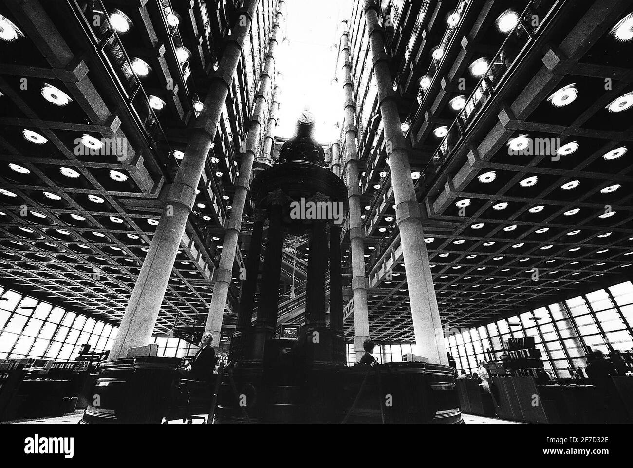 Lloyds Building interior view of the new Lloyds Building in the City of ...