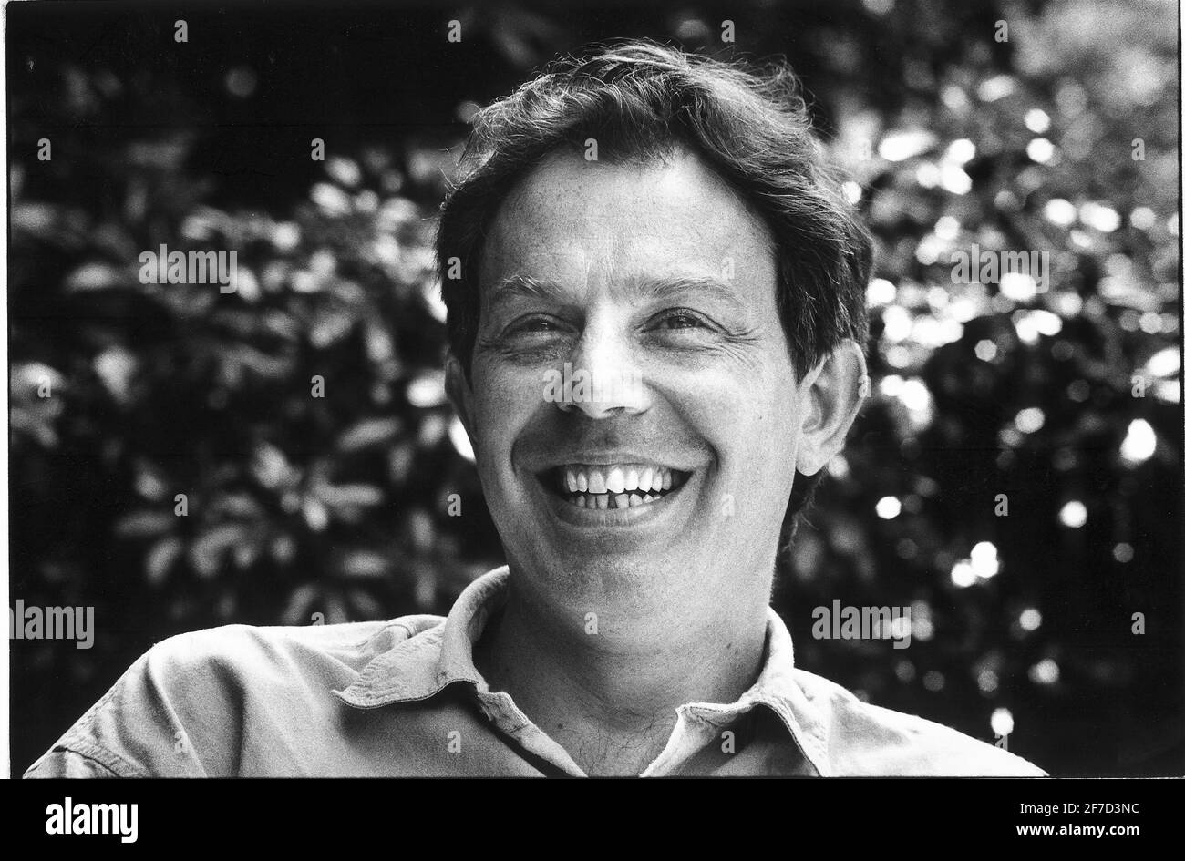Tony Blair Leader of the Labour Party Stock Photo - Alamy