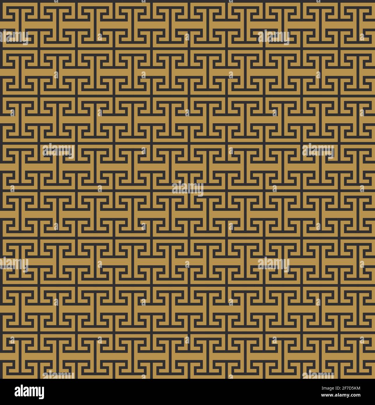 Greek key seamless pattern. Geometric meander. Abstract vector vintage ...