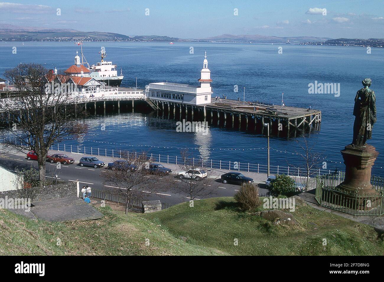 DUNOON PIER, ARGYLL&BUTE, SCOTLAND. Stock Photo