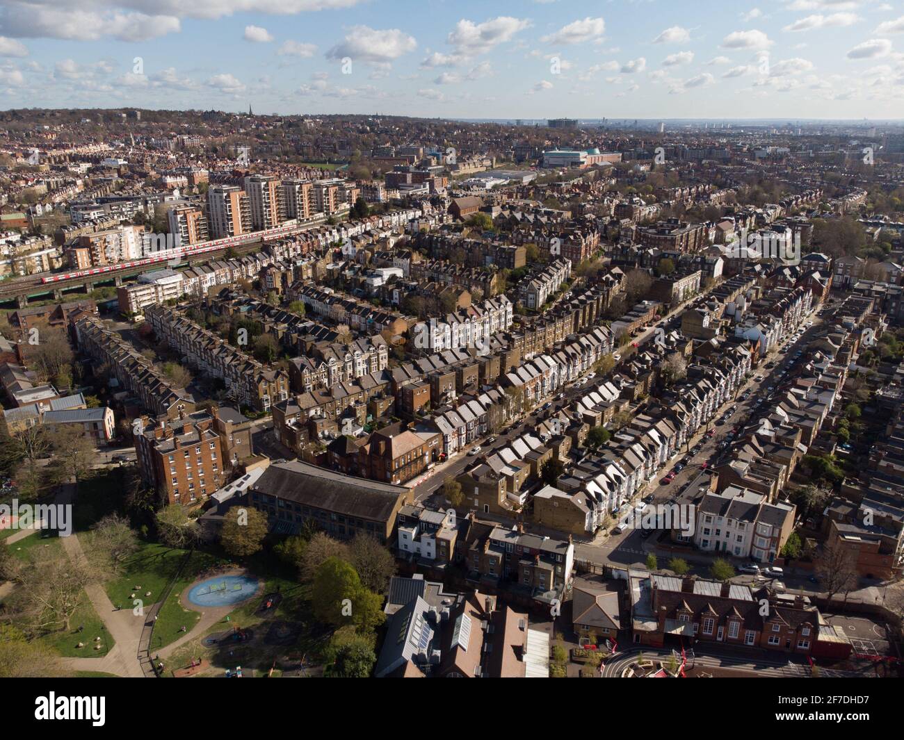 Kilburn and West Hampstead residential area Stock Photo Alamy