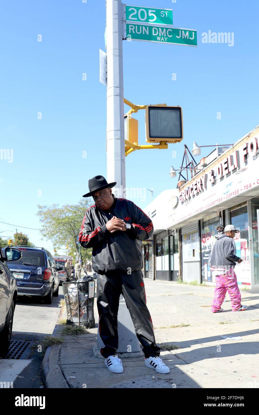 New York NY 20201005 Darryl McDaniels and Reverend Run of the Hip