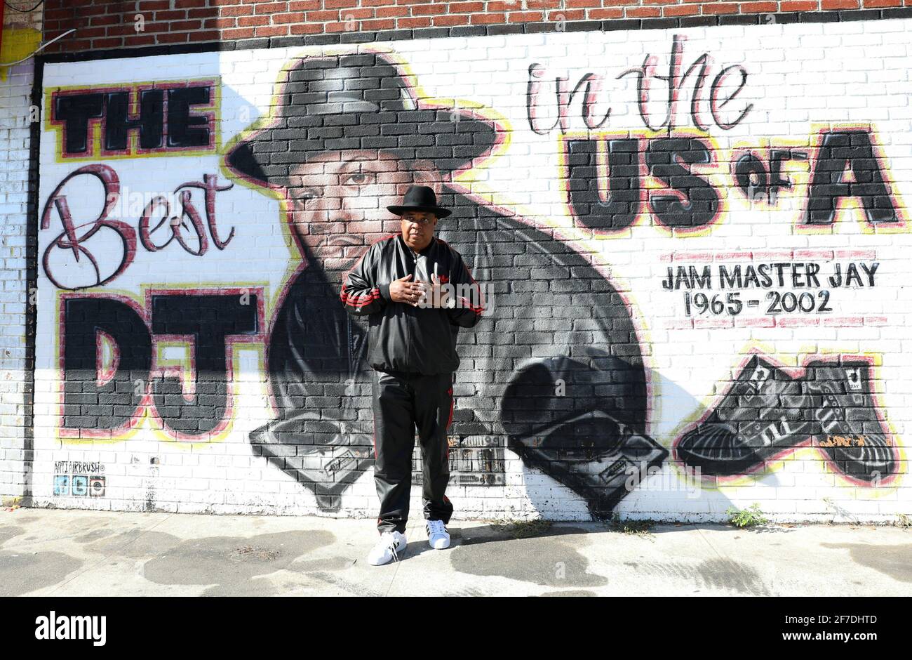 New York NY 20201005 Darryl McDaniels and Reverend Run of the Hip