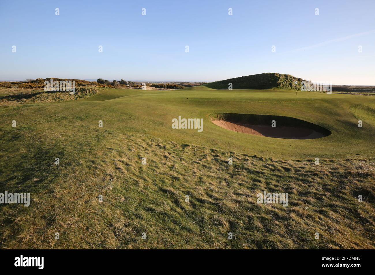 Scotland, Ayrshire, Royal Troon Championship Golf Course. The legendary ...