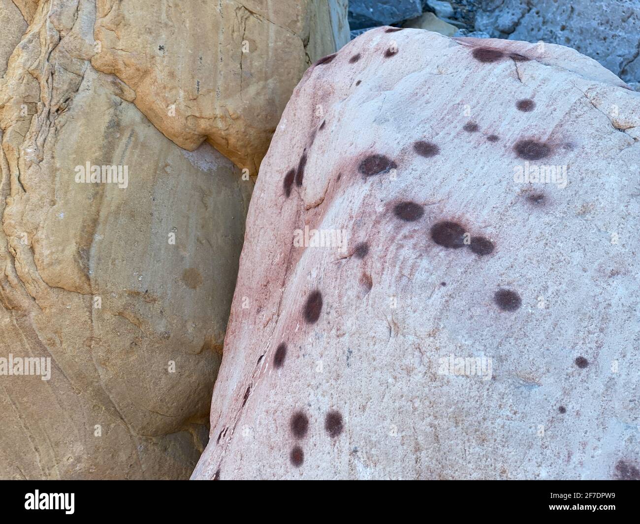 Red Spotted Rocks Red Rock Canyon National Conservation Area lies in Nevada’s Mojave ...