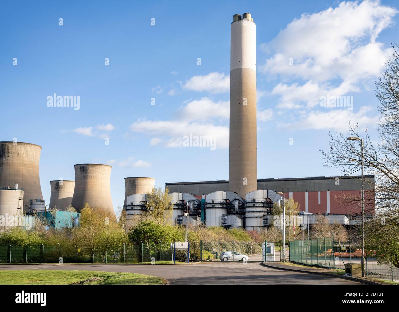 Cottam Power Station Stock Photo