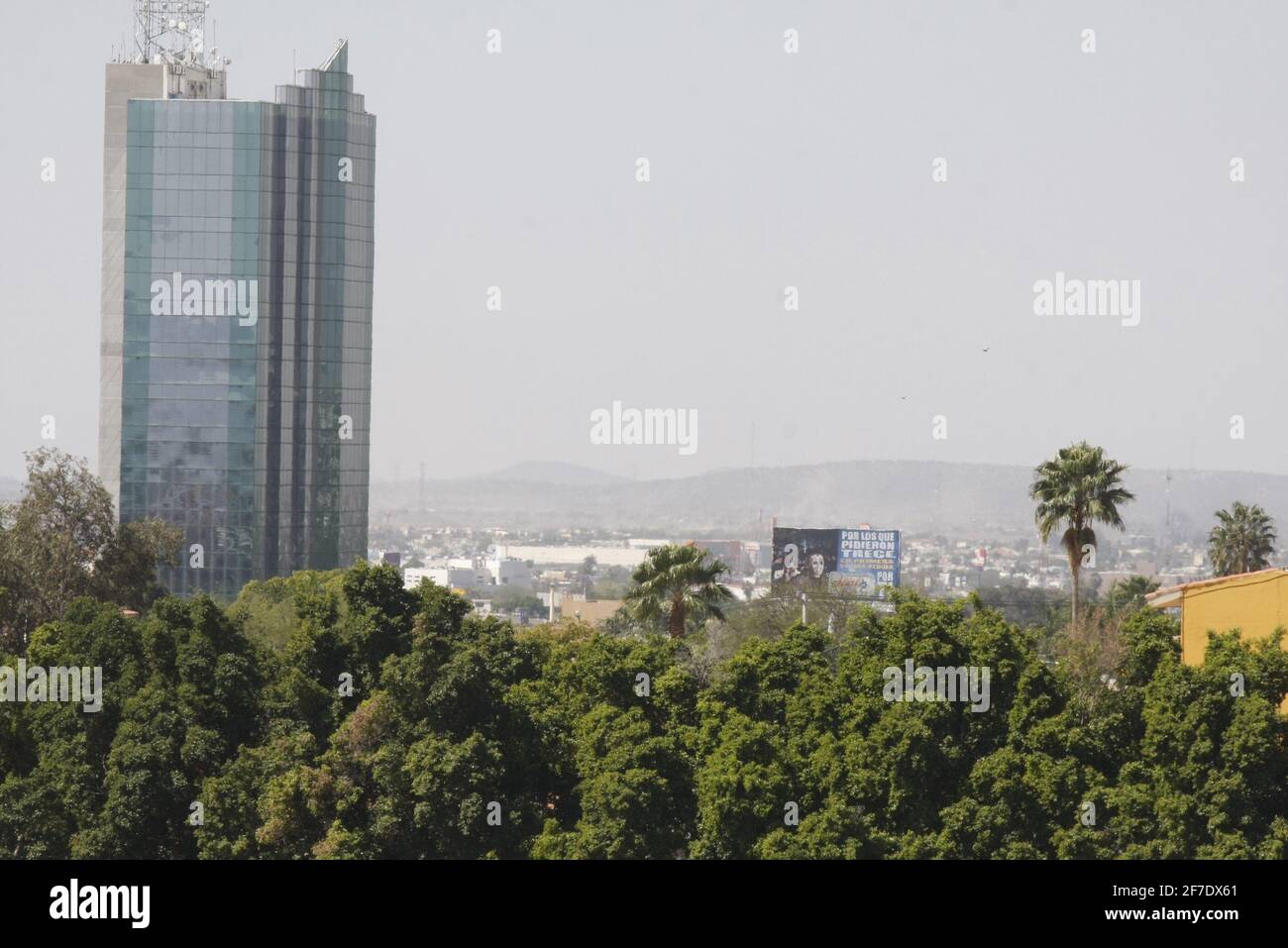 Hermosillo Tower in Hermosillo, Sonora, Mexico. As if it were a small ...