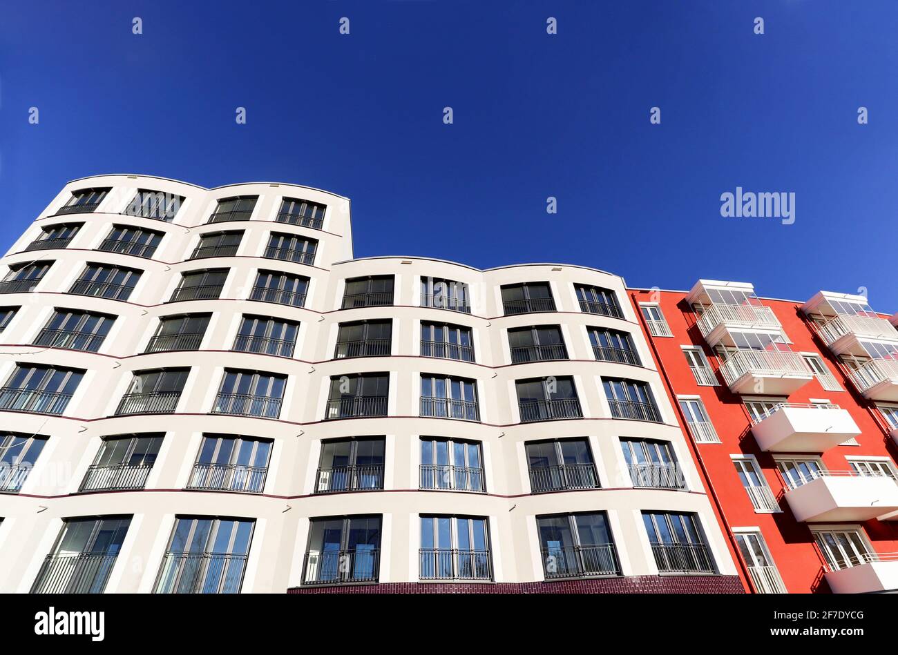 Modern residential buildings in the City Stock Photo - Alamy