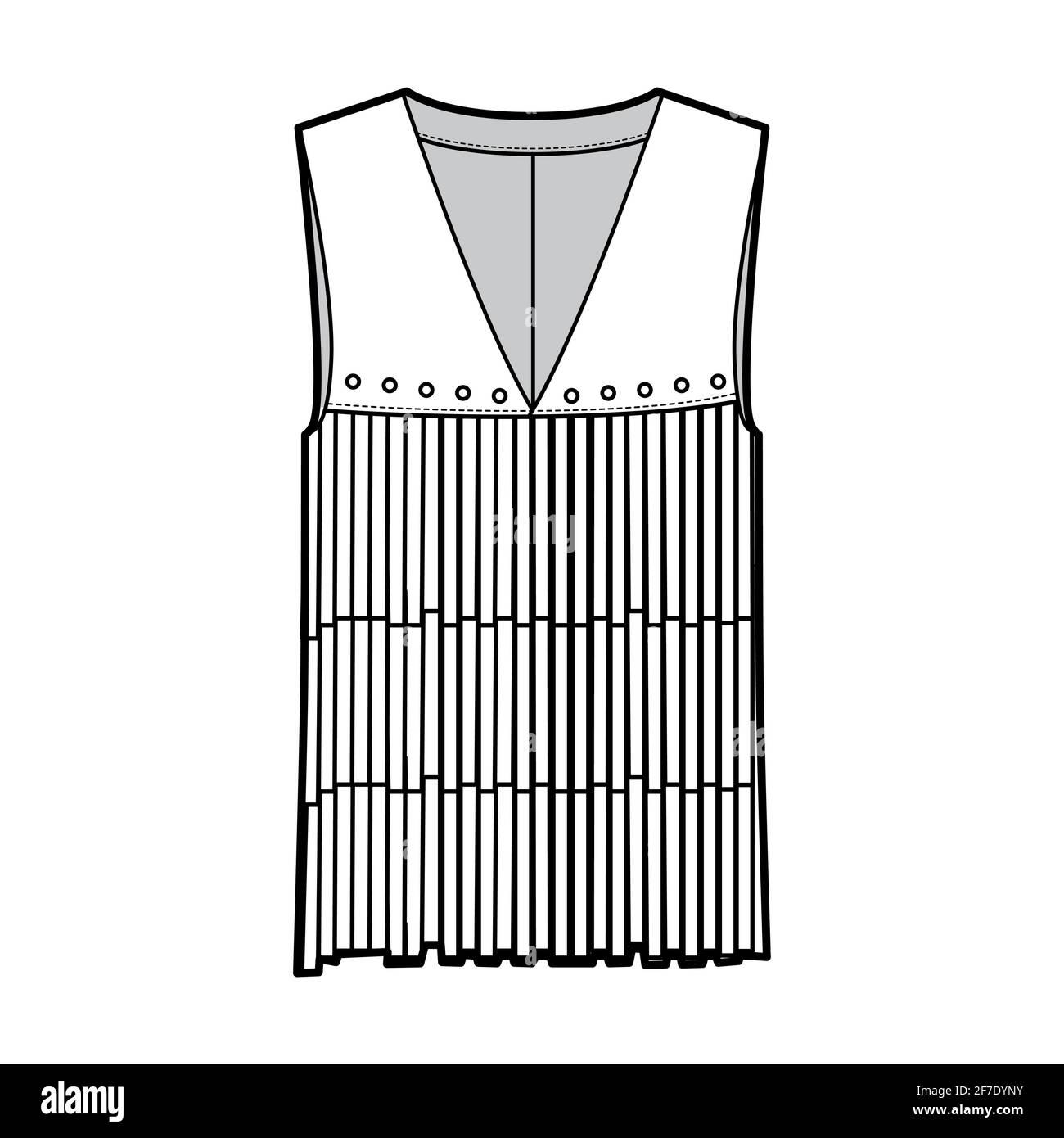 Hippie Waistcoat - Unisex Hippie Waistcoat - Unisex